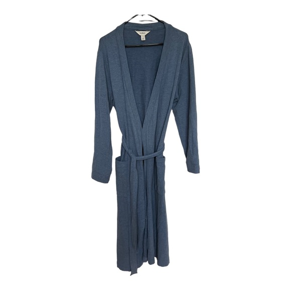 L.L. Bean Other - L.L Bean Womens Ultra Soft Sweatshirt Robe 506277 size Large Long French Terry